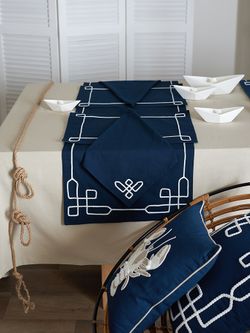 Салфетка под приборы Navy story из коллекции Sea treasures, 33х48 см