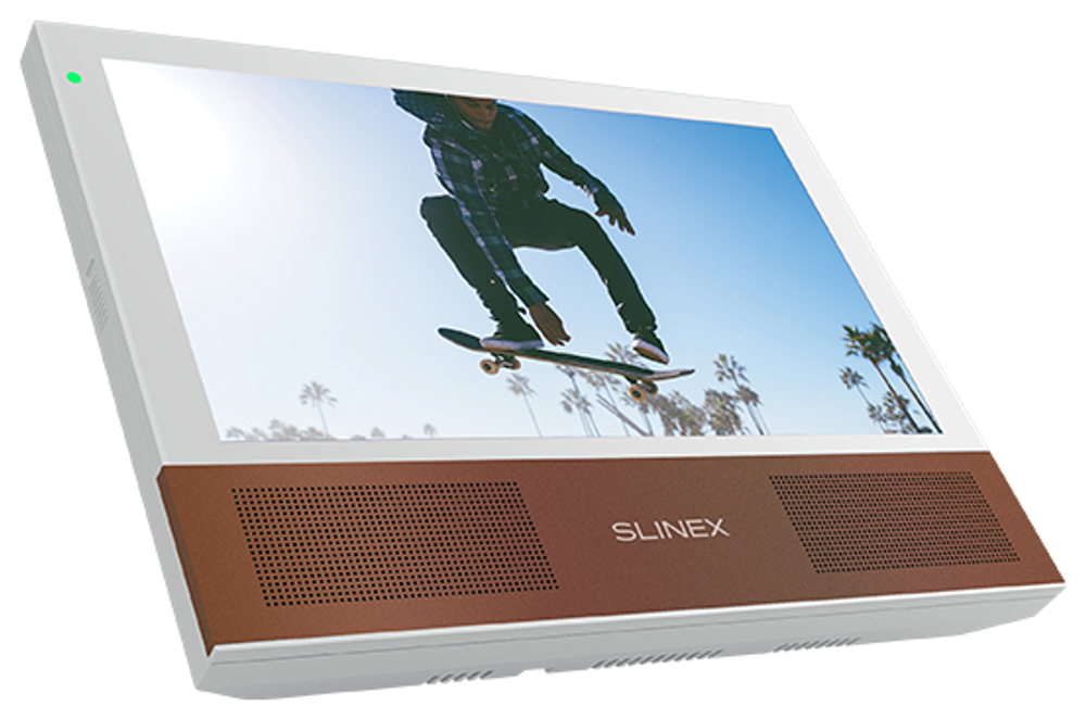 Видеодомофон SLINEX Sonik 7, пластик, с функцией памяти, диагональ 7"