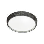 7639/DL COLOR SN 137 Светильник пластик/черн. мрамор LED 48Вт 4000K D410 IP43 MRAMO BLACK
