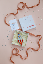Елочная игрушка Ракета