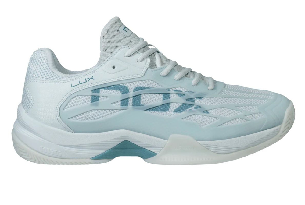 Женские падельные кроссовки NOX AT10 LUX — morning mist/turquoise