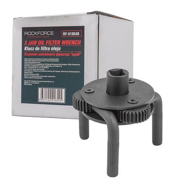 Съемник масляного фильтра ''краб'' 1/2''(? 65-110мм) RockForce##Rock FORCE RF-61904B