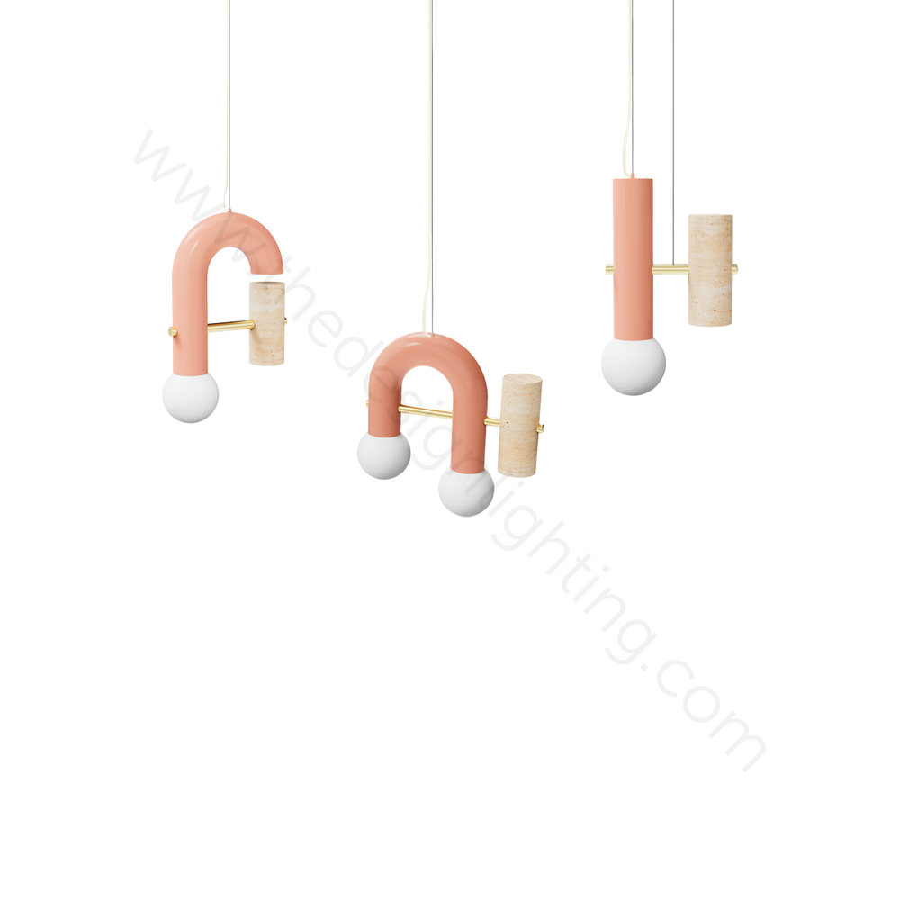 Pendant design lamp Pyppe Single by UTU Soulful Lighting