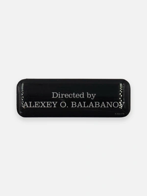 Стикер объёмный «Directed by»