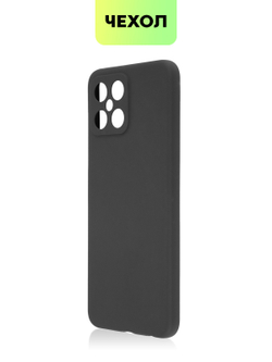 Чехол BROSCORP для Honor X8 оптом (арт. HW-HX8-COLOURFUL-BLACK)