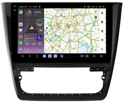 Магнитола для Skoda Yeti 2009-2018 (кондиционер) - Kuberg OL-1919 QLed+2K, Android 13, Быстрейшая, CarPlay, 4G SIM-слот