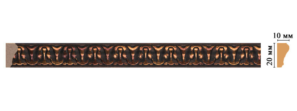 Молдинг DECOMASTER 103C-966 (20*10*2400мм)