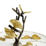 Этажерка двухъярусная Butterfly Ginkgo (28 см)