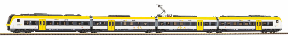 N 4-секционный электропоезд BR 440 bwegt DB AG, эпоха VI