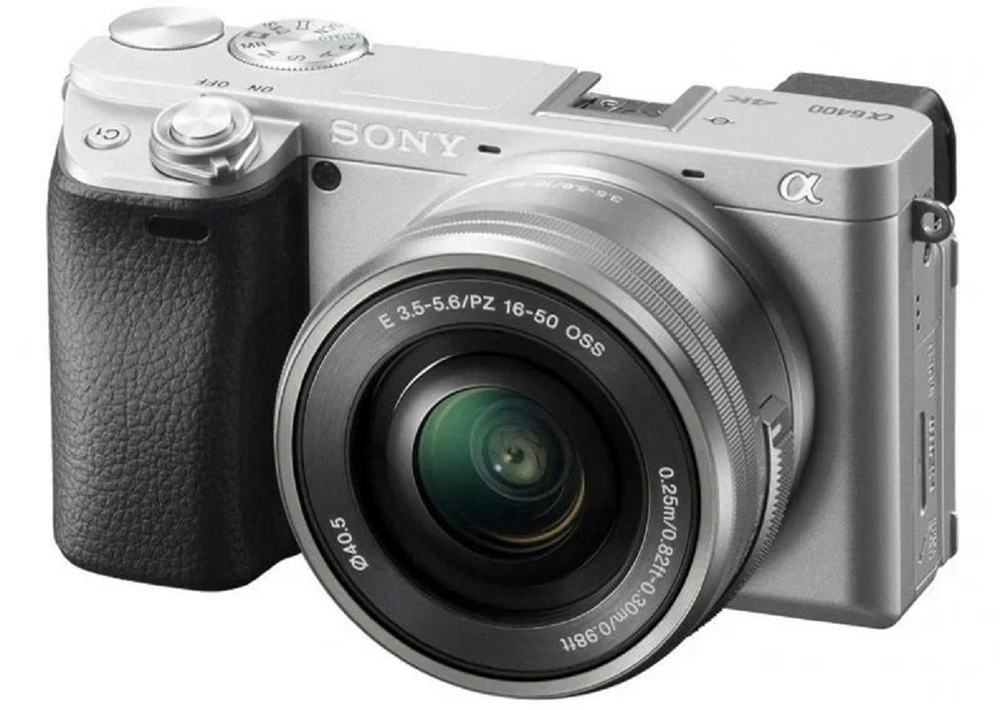 Sony a6400 Kit 16-50mm, серебристый