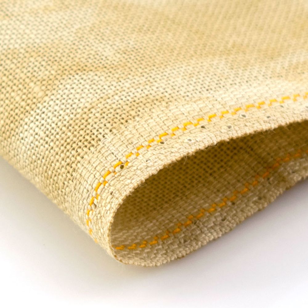 Канва Zweigart Cashel Linen Vintage 28 ct, отрез 100х140 см, цв.3009 мокко неоднотонный