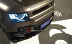 Передняя губа со светодиодной панелью для LAND ROVER DEFENDER L663 2020+ Лэнд Ровер Дефендер