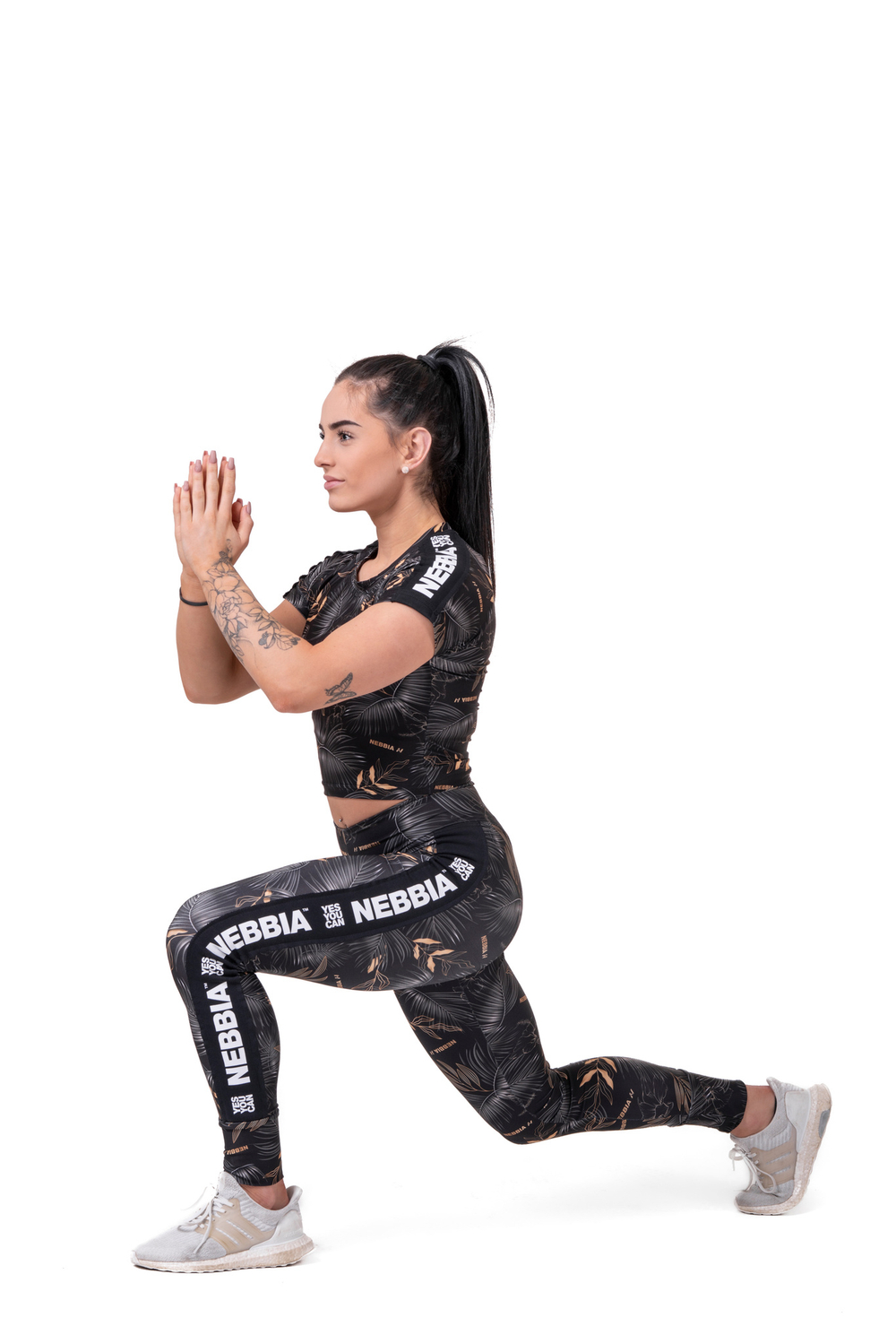 Кроп топ CROP TOP ACTIVE BLACK 568 VOLCANIC BLACK