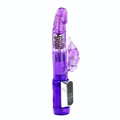 Фиолетовый ротатор Passionate Baron - 21,5 см. (Цвет: фиолетовый)
