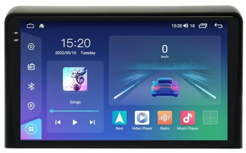 Магнитола для Hyundai Sonata 2017-2019 (LF) - Parafar PF309RN2K на Android 13, Быстрая, QLED+2K, CarPlay, 4G SIM-слот
