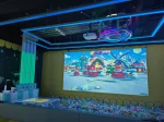 Интерактивный игровой комплекс с проектором и шаропадом «Звёздный дождь»