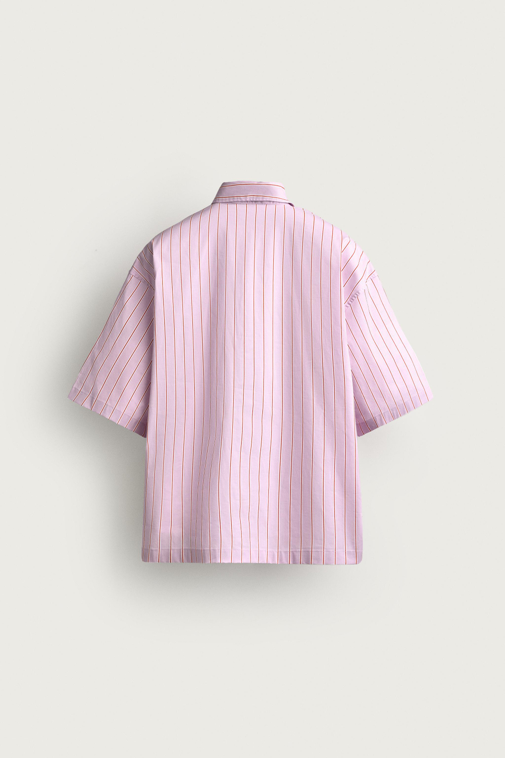 РУБАШКА BOXY FIT С ПРИНТОМ — ZARA