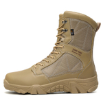 TANGLANGBUCHAN Thermal Abrasion Resistant Knee High Combat Boots Men"s