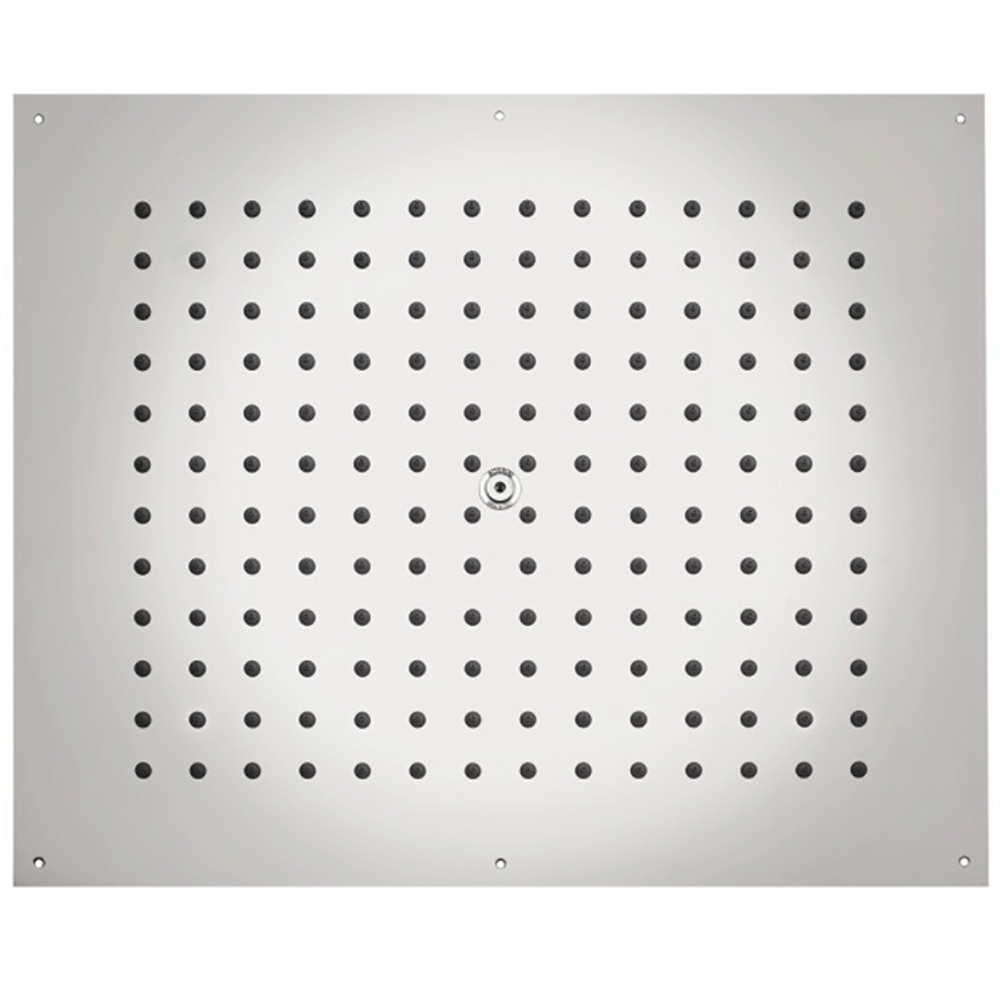 Bossini Dream-Rectangular Flat душ потолочный 570x470 мм для установки в потолок, в комплекте с гибкой подводкой, цвет хром