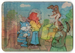 Календарик 1987 г. Таблица умножения. Стерео. Простоквашино XF