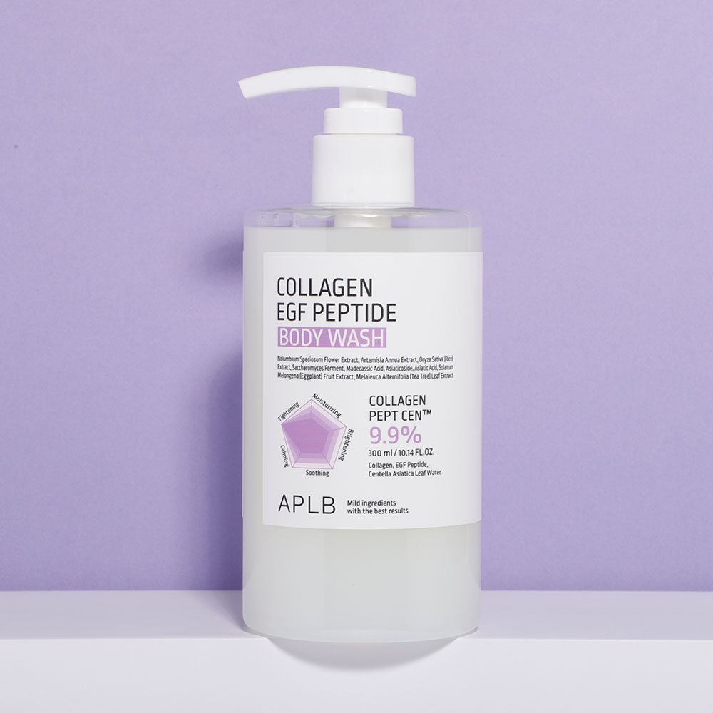 APLB Collagen EGF Peptide Boby Wash гель для душа с коллагеном и пептидами