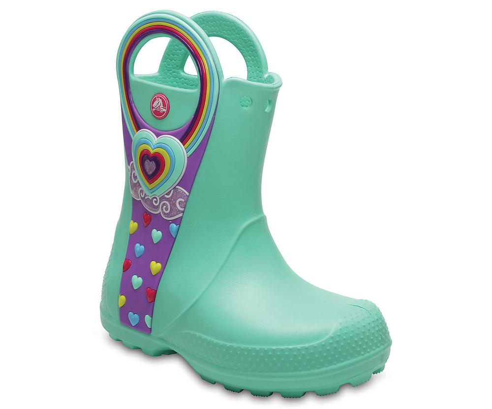 Сапоги Crocs Handle It Rain Boot Mint