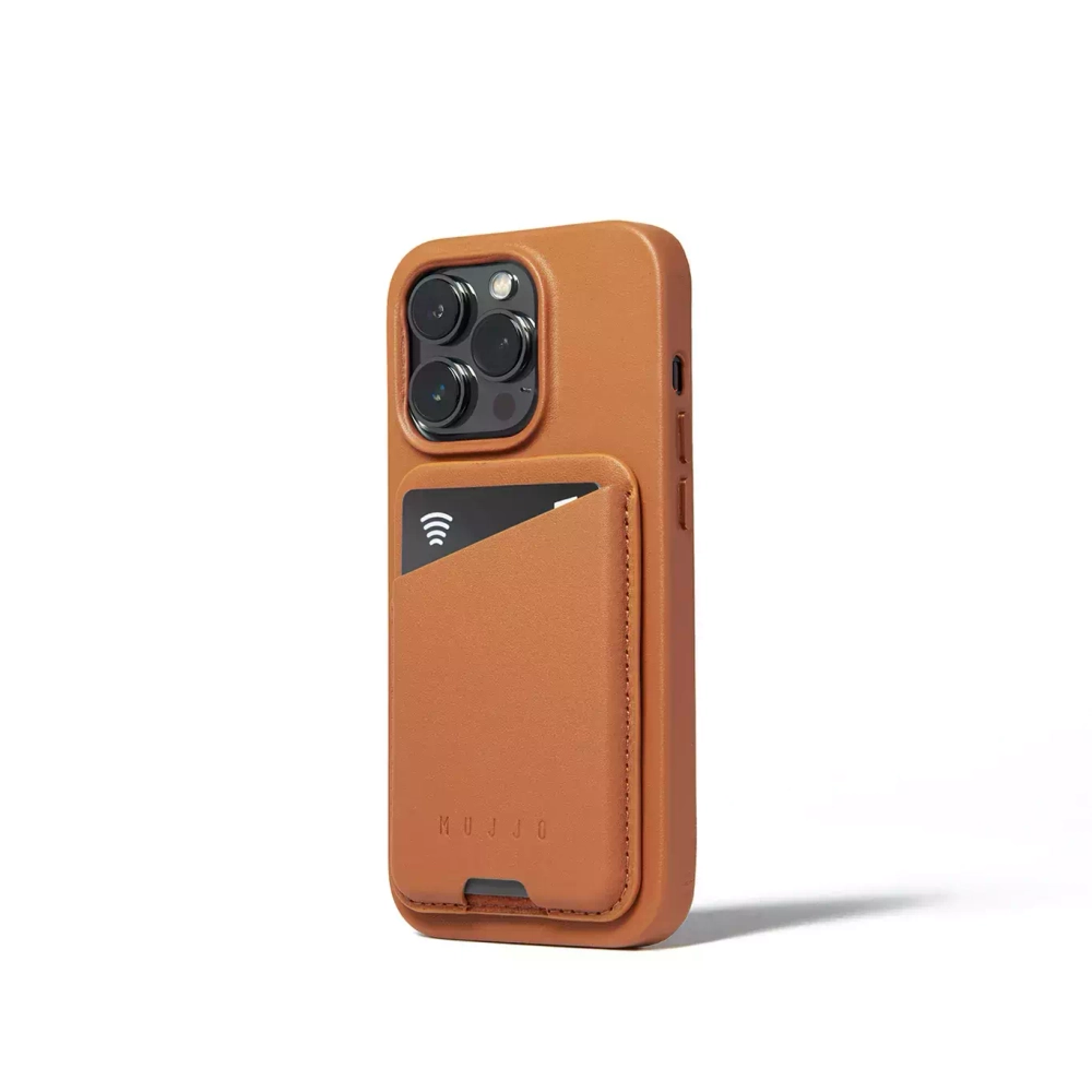 Магнитный картхолдер для iPhone Mujjo Magnetic Wallet