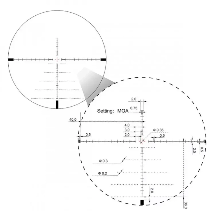 Прицел Vector Optics Sentinel 4-16x44 (SCFF-56)