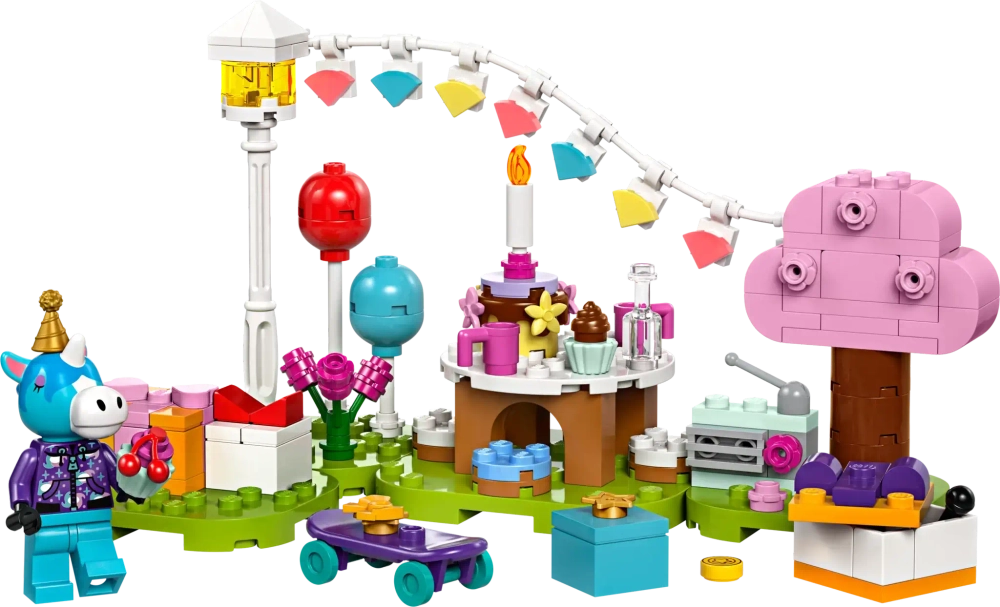 Конструктор LEGO Animal Crossing 77046 День рождения Джулиана
