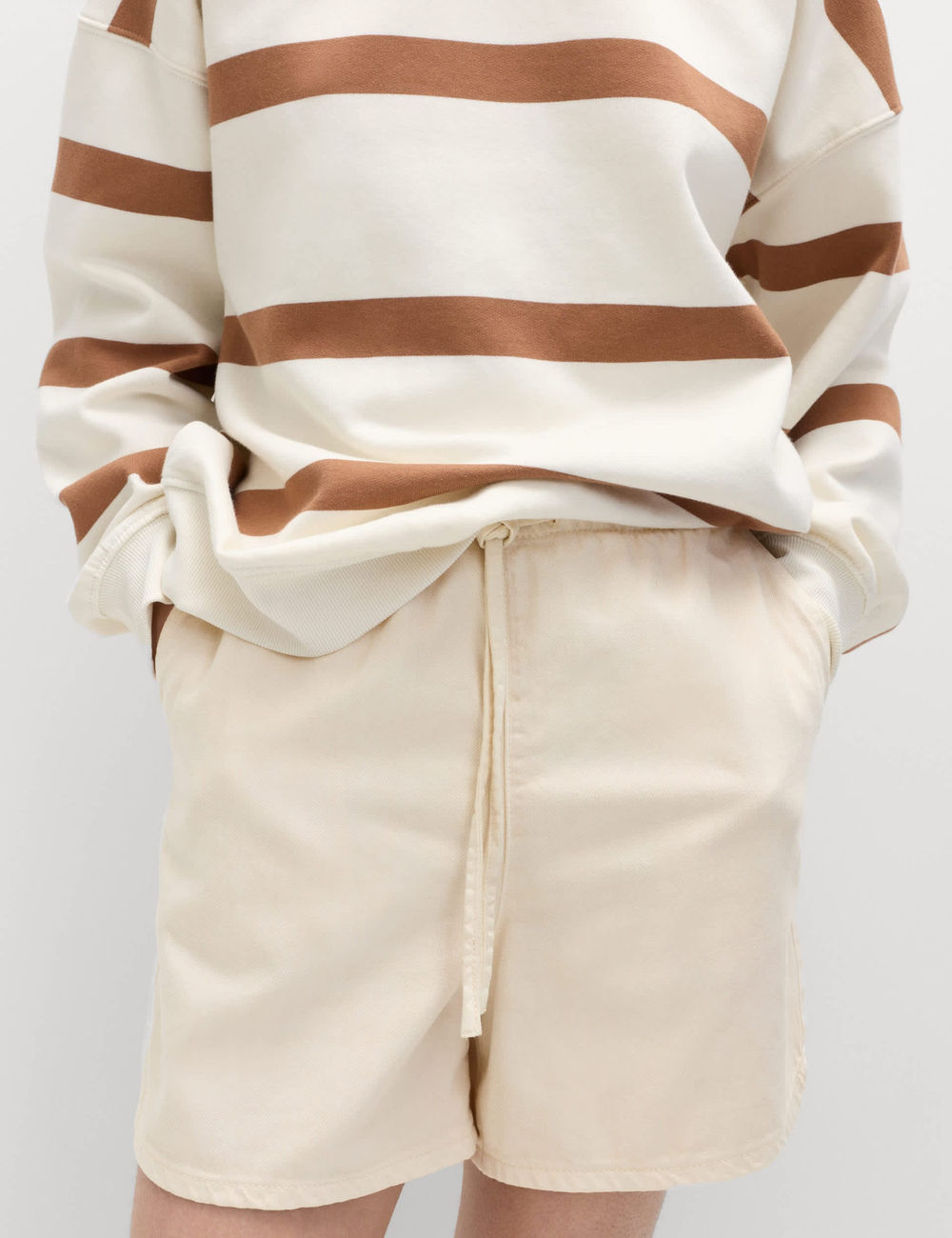 Хлопковые джинсовые шорты T57005735 - Marks & Spencer