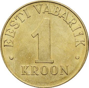 1 крона 1998 Эстония