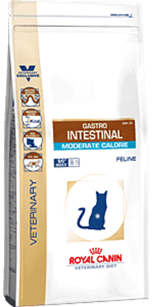 Royal Canin 400г. GIM-35 Feline Диета с умер. содер. энергии для кошек при нарушении пищ. Royal Canin 400г. GIM-35 Feline Диета с умер. содер. энергии для кошек при нарушении пищ.