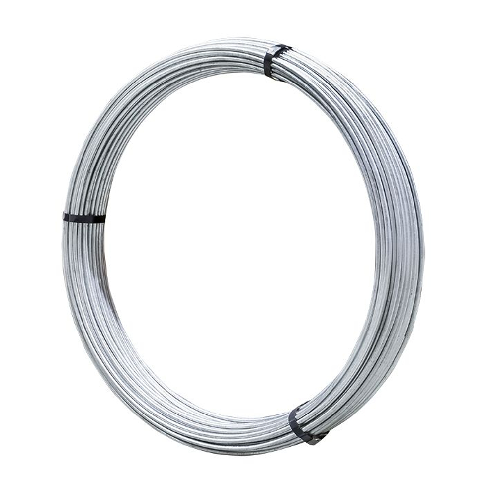 Пруток d 8мм, (бухта 110м) горячеоцинкованный EKF lpb-08-110-hz
