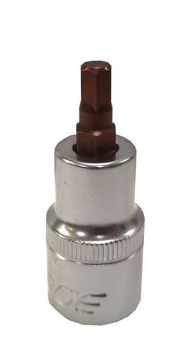 Головка-бита 6-гранная 5мм Premium 1/2''(L-55мм) Forsage F-34405505 Premium