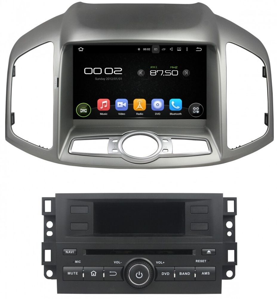Магнитола для Chevrolet Captiva 2011-2015 - Kuberg KR-8030-T8 на Android 9.0