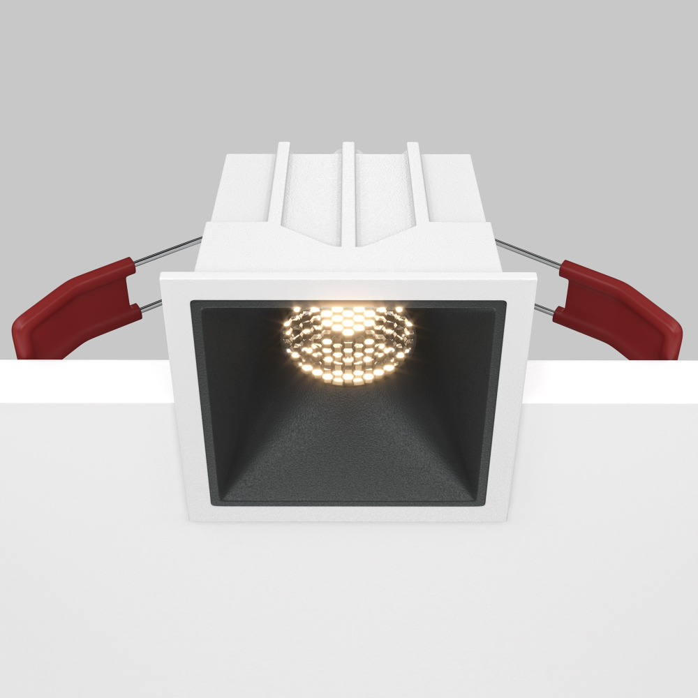 Встраиваемый светодиодный светильник Maytoni Alfa LED DL043-01-10W3K-D-SQ-WB
