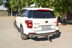 ТСУ /съемный квадрат/ с НЕРЖ накладкой GAC GS8 2019-2022