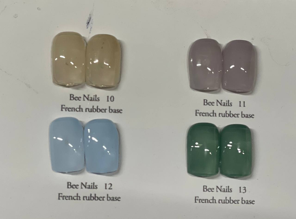 BeeNails 10, French rubber base