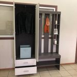 Прихожая Крит-3 (Анкор) Анк. Тем./анк. белый