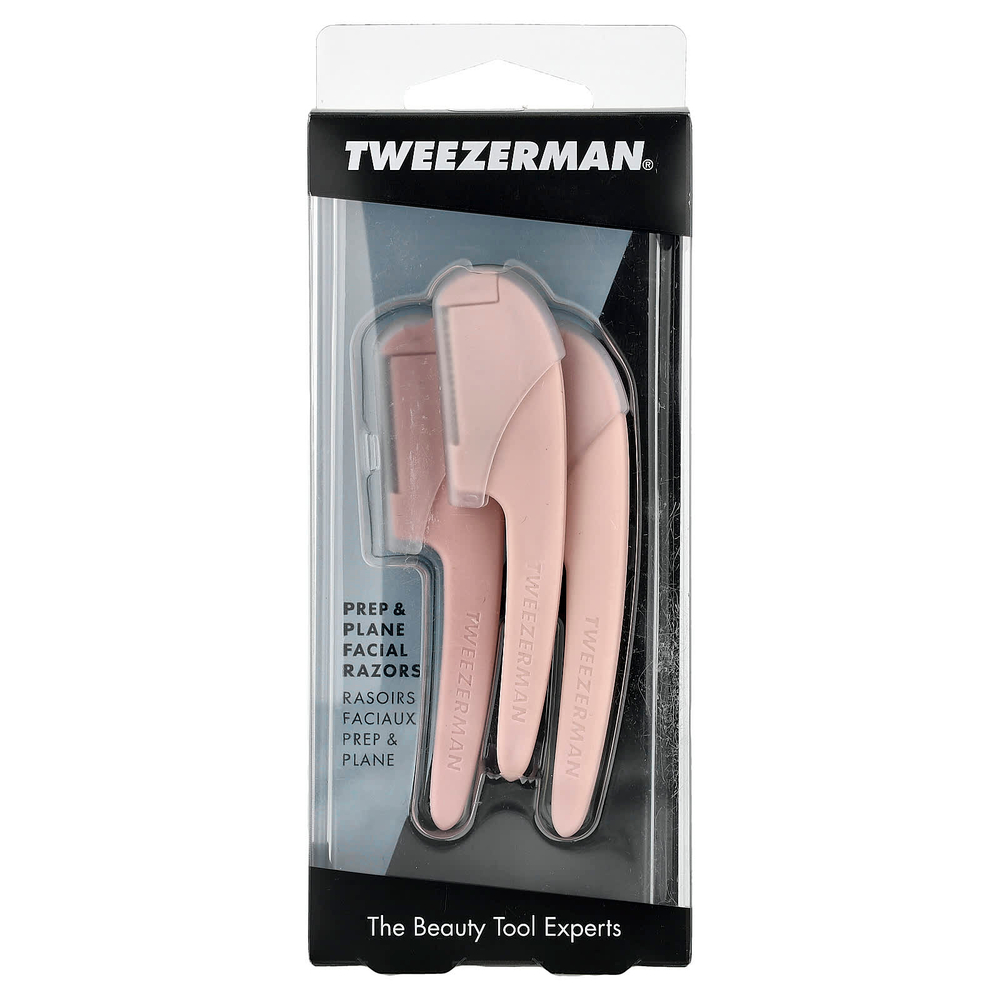Tweezerman, очищающие и очищающие средства для лица, 3 шт.