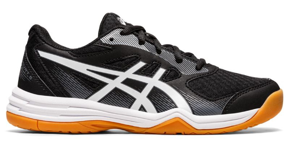 Детские теннисные кроссовки Asics Upcourt 5 GS - black/white