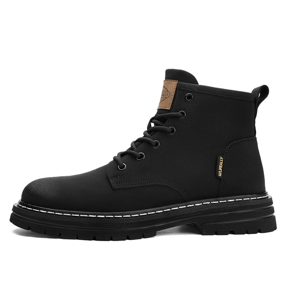 HLA Short Combat Boots Men"s Earth Yellow