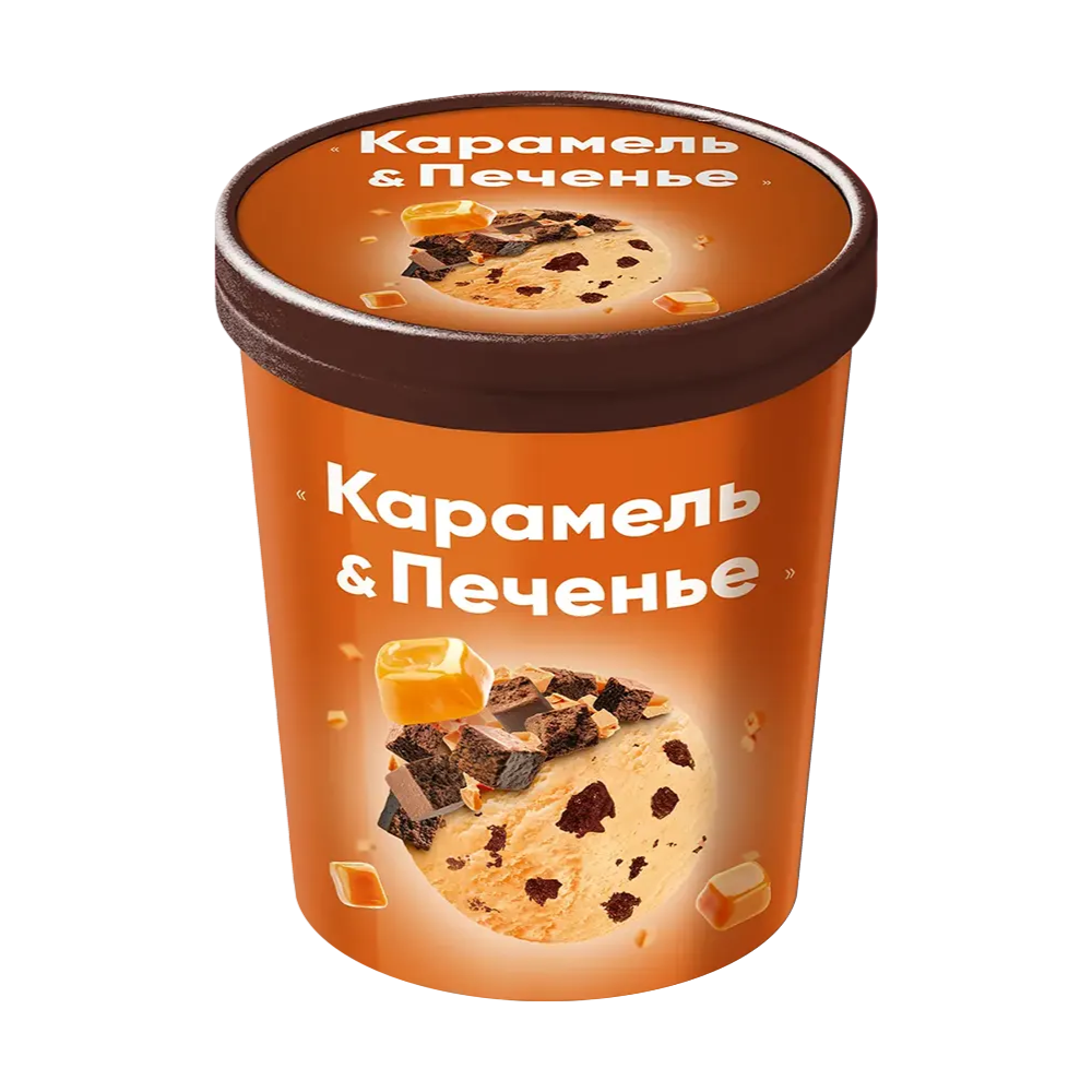 Мороженое Дессерт Клаб Тоффи Карамель печенье 250 гр