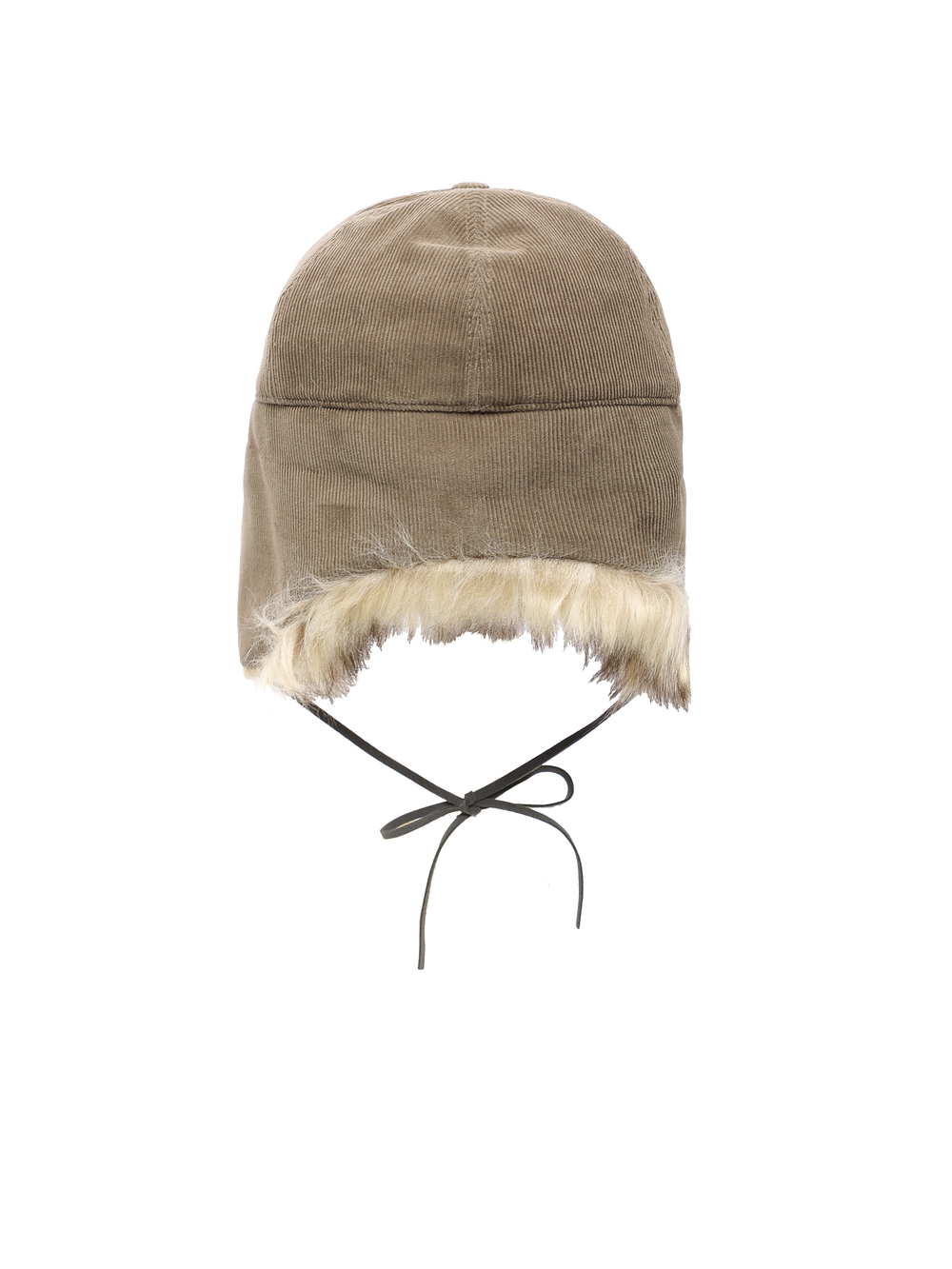 Кепка Faux Fur Corduroy