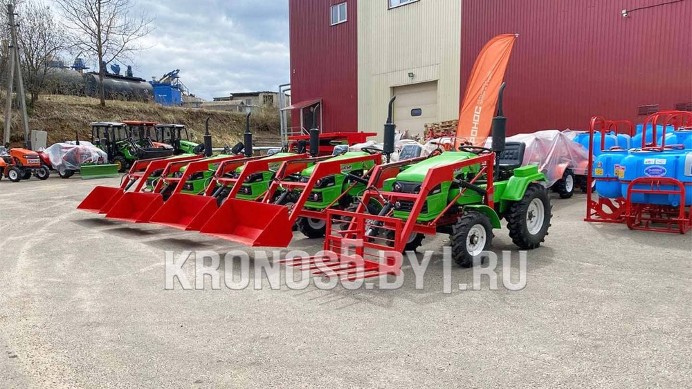 Минитрактор Батыр ПФ-18 с фронтальным погрузчиком — фото 34