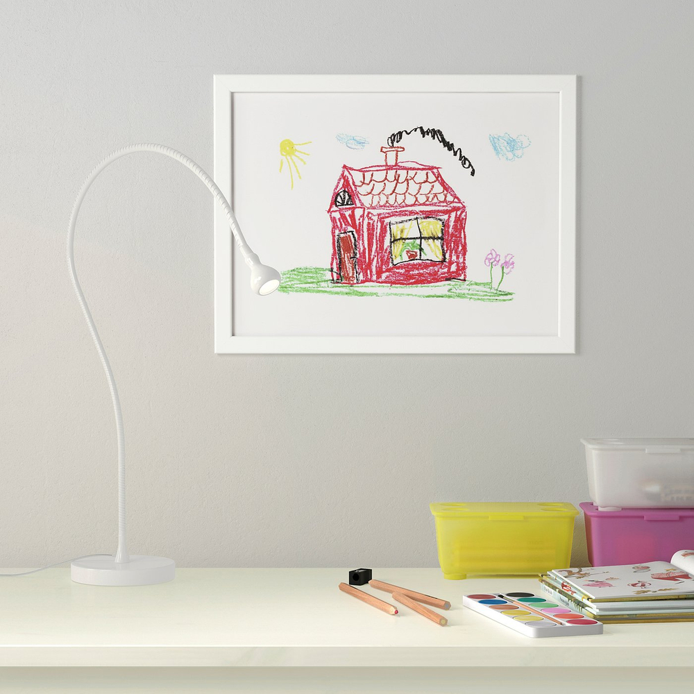 IKEA FISKBO  (ИКЕА ФИСКБО)  -  Рамка - белый 30х40 см