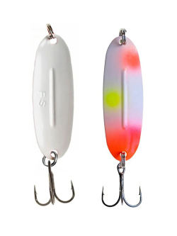 Блесна Fish Crystal Wabler W40 57 мм 7 г на форель, для зимней рыбалки #59