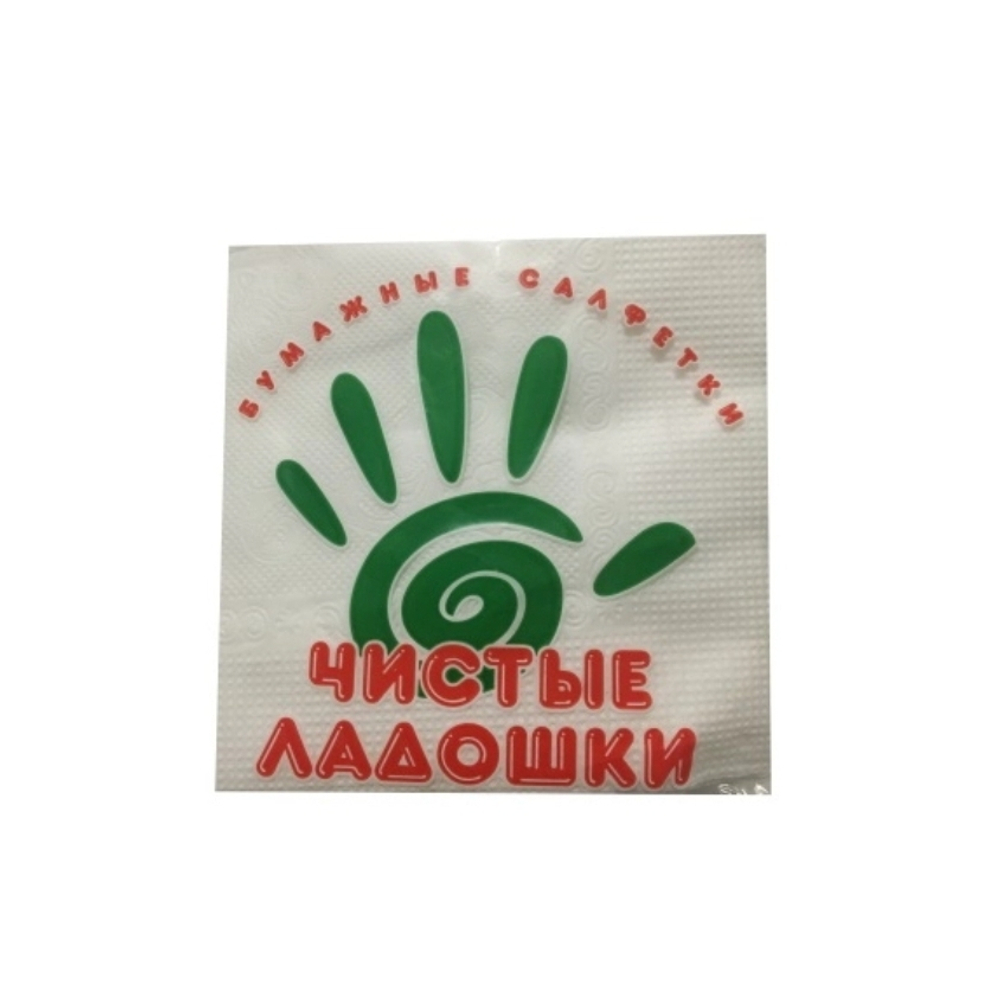 САЛФЕТКИ БЕЛЫЕ ЛАДОШКА 20 УП.
