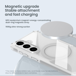 Чехол противоударный прозрачный с MagSafe для Samsung Galaxy S26+ Плюс, серия Nature TPU Pro Magnetic от Nillkin