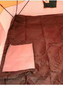Пол дно для зимней палаткb 240х240, утепленный, водонепроницаемый, Nature camping 2017